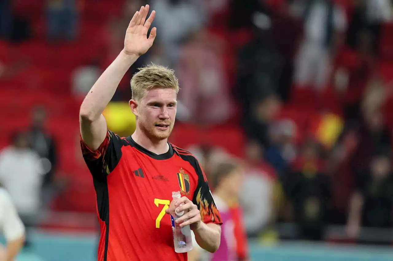 De Bruyne sobre título da Bélgica na Copa: 'Nenhuma chance, estamos muito velhos'