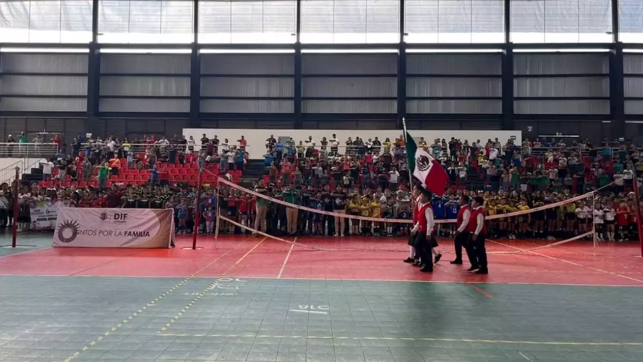 Inicia torneo infantil de voleibol en Córdoba