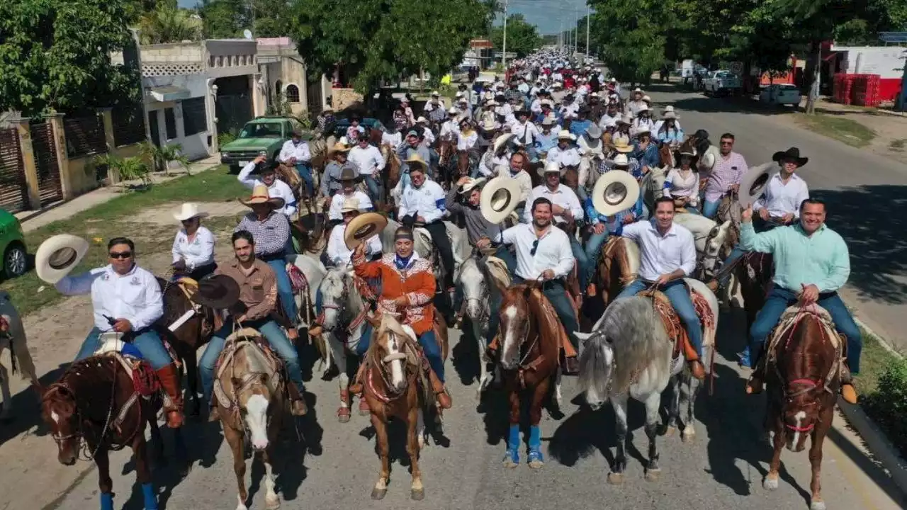 Yucatán rompe récord en la primera Cabalgata Nacional Yucatán Xmatkuil 2022