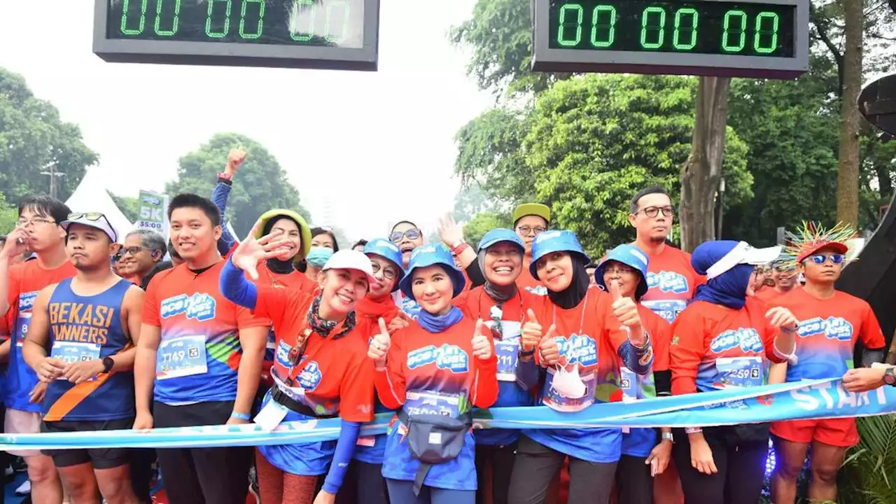 8.000 Peserta Ramaikan Pertamina Eco-RunFest 2022