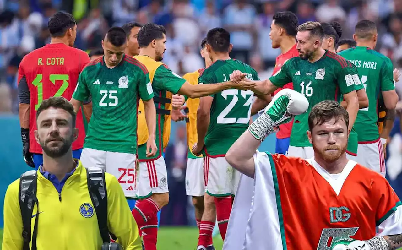 Canelo Álvarez y Layún piden apoyo de afición tras derrota de México