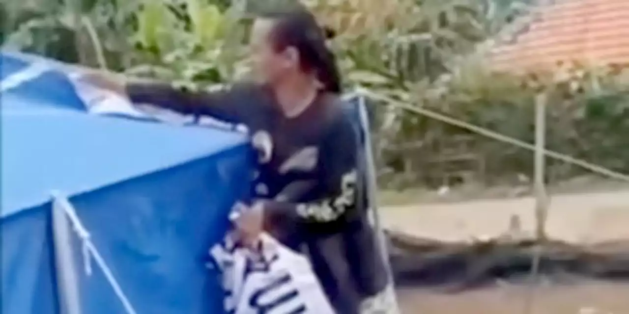 Viral Video Pencopotan Label Gereja di Tenda Bantuan Gempa Cianjur, Ini Kata Polisi | merdeka.com