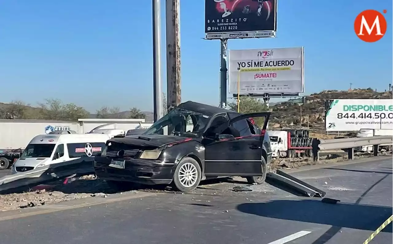 Coahuila. Accidentes carreteros: muere joven de 25 años