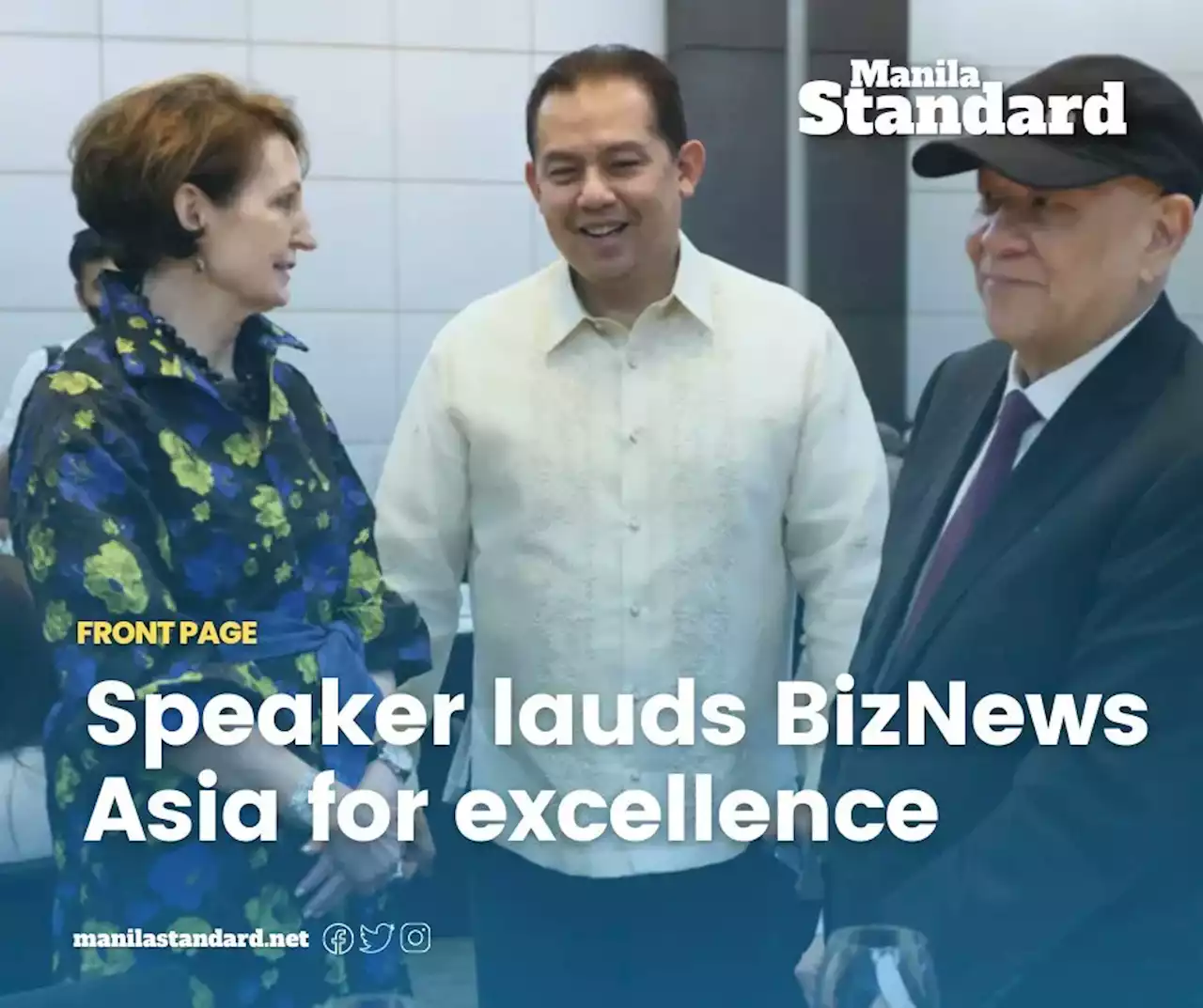 Speaker lauds BizNews Asia for excellence