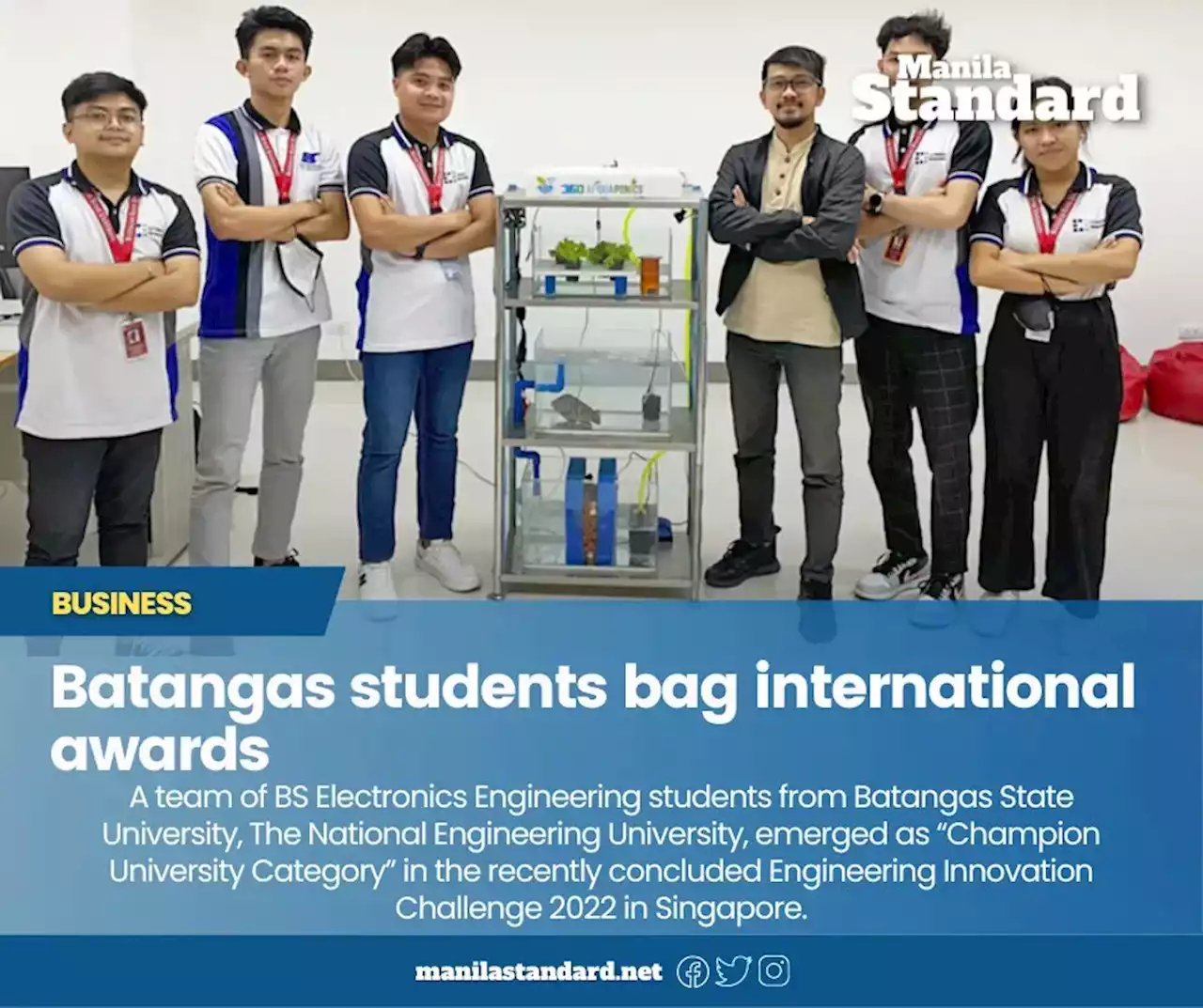 Batangas students bag international awards