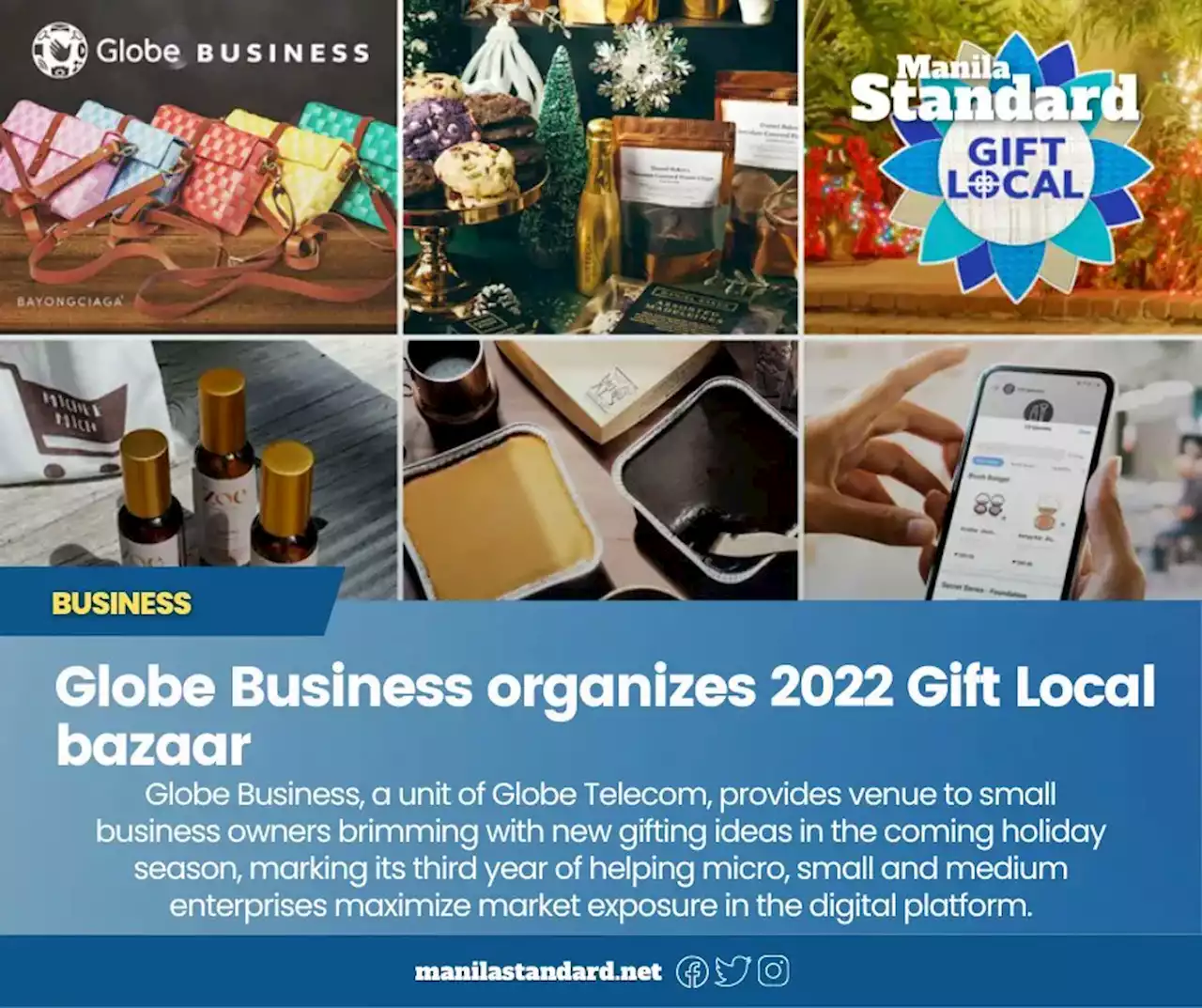 Globe Business organizes 2022 Gift Local bazaar