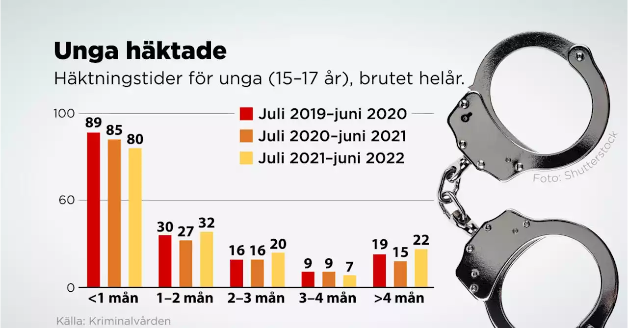 Lag gav ingen effekt – fler unga häktade länge