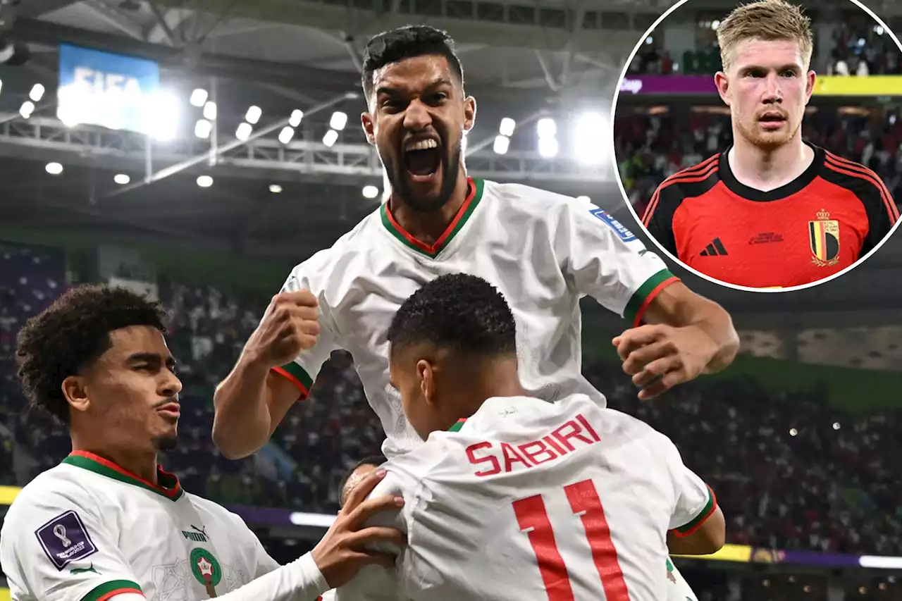 Morocco stuns Belgium in latest 2022 World Cup upset