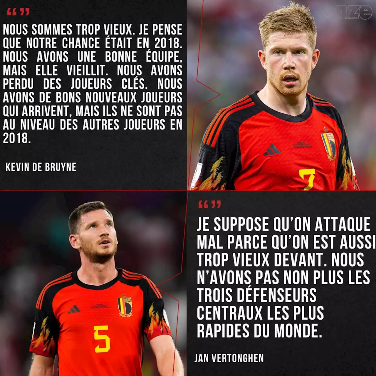 Belgique : Vertonghen répond sèchement à De Bruyne et critique l’attaque des Diables Rouges !