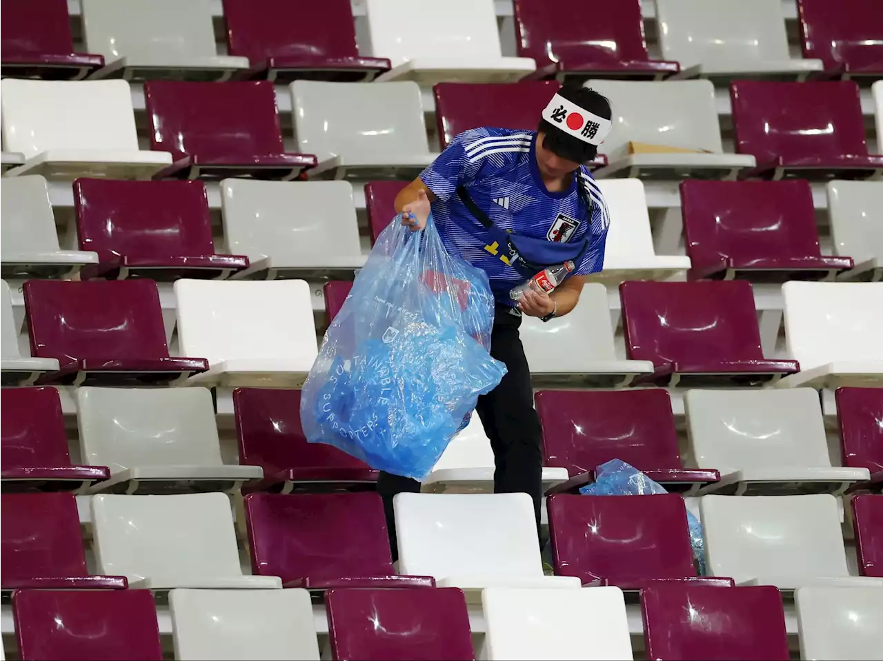 'IT'S NOTHING SPECIAL': Japanese fans tidy up at World Cup, surpising many