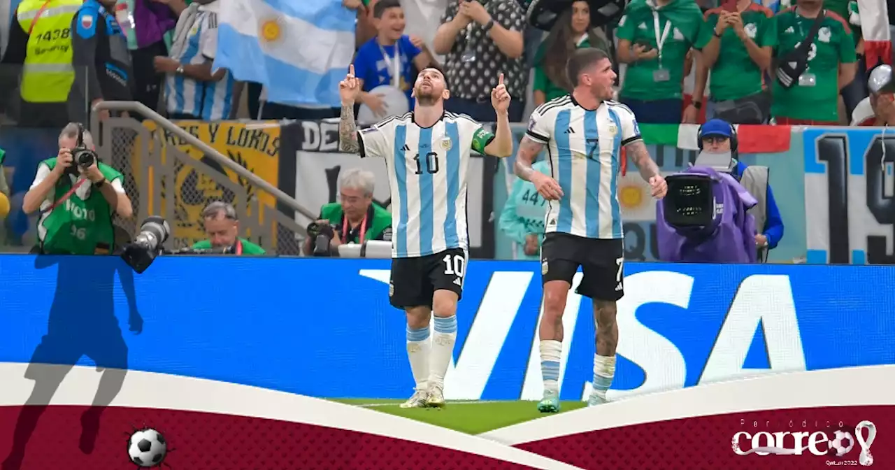 México vs Argentina: Messi lidera la victoria albiceleste