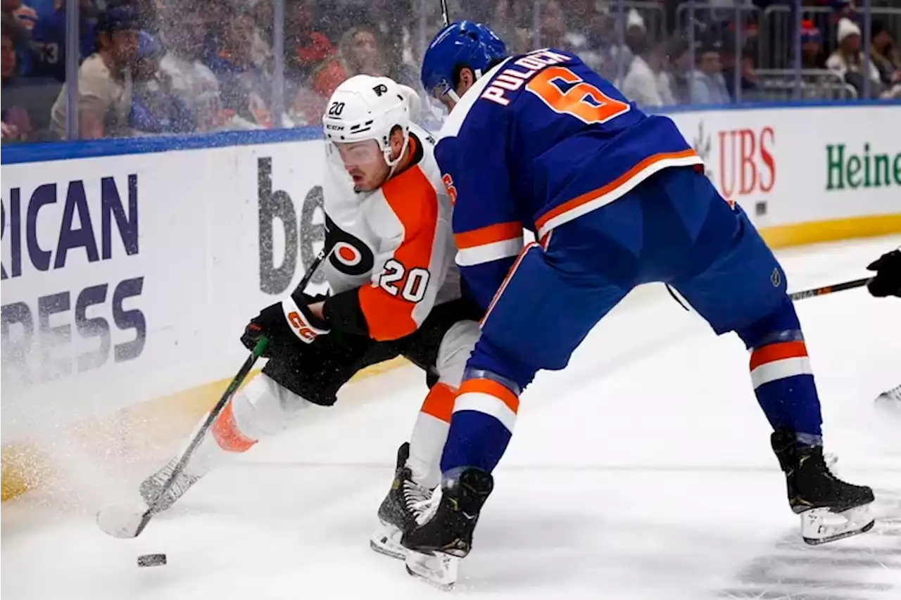 Flyers collapse in the third period and fall, 5-2, to the New York Islanders as losing streak hits 10 games