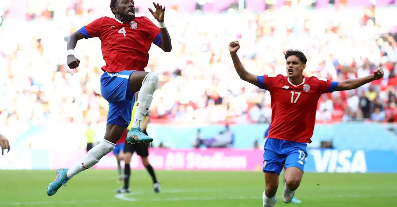 Costa Rica rebound from drubbing to stun Japan