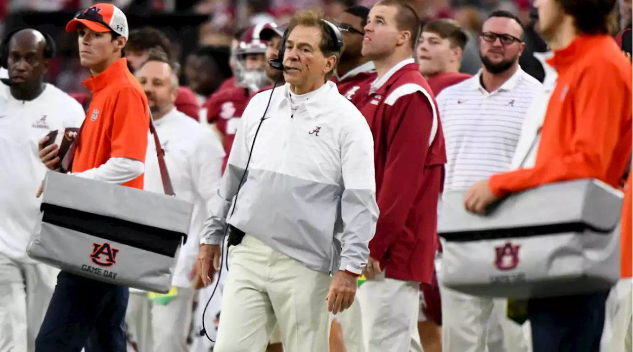 Why Nick Saban’s Face Was Bloody During 2022 Iron Bowl