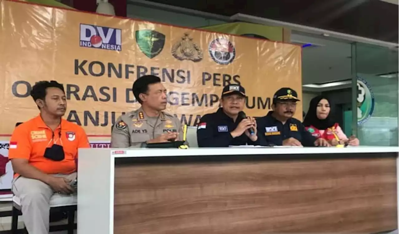 Kondisi Jenazah Rusak Jadi Kendala Tim DVI Polri Identifikasi Korban Gempa