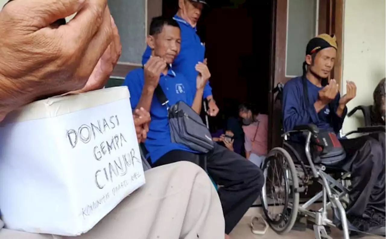 Puluhan Penyandang Disabilitas Boyolali Galang Dana untuk Korban Gempa Cianjur