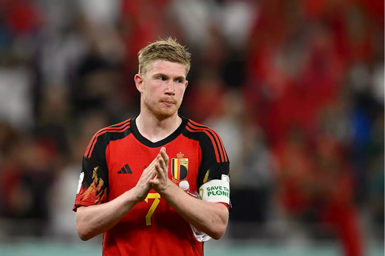 Ex-Man City teammate criticises De Bruyne for comments on Belgium's World Cup chances