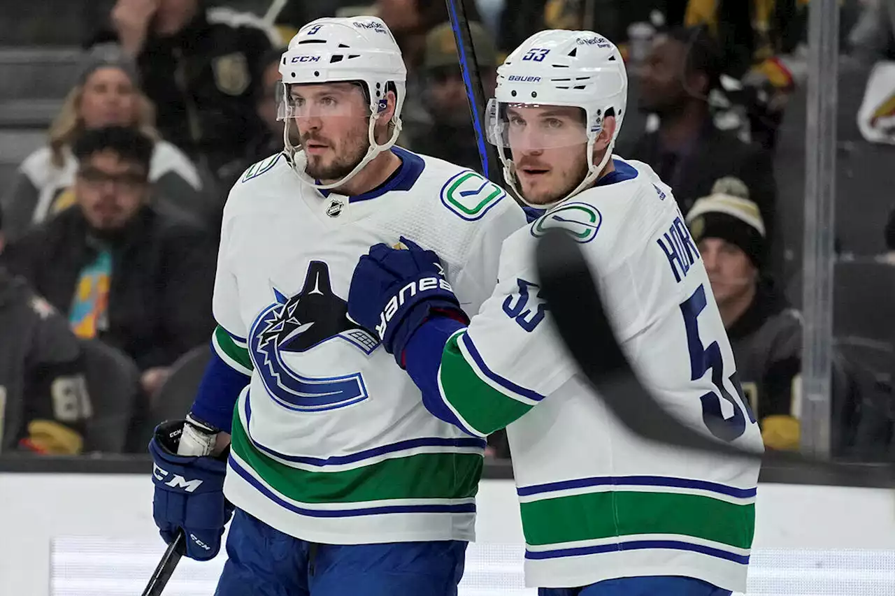 Vancouver Canucks hand Vegas second straight home loss with 5-1 win - Terrace Standard