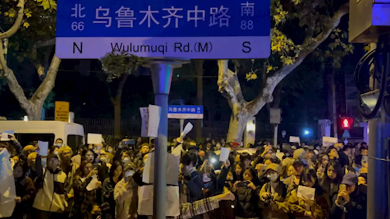 'We want freedom': Shanghai hit by Covid protests as anger mounts in China