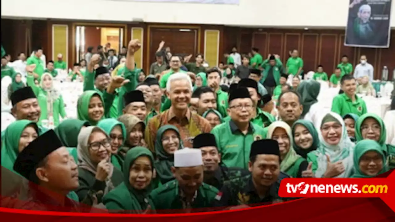 Ganjar Pranowo Diteriaki “Presiden Rambut Putih” saat Hadiri Rapimwil PPP Jateng