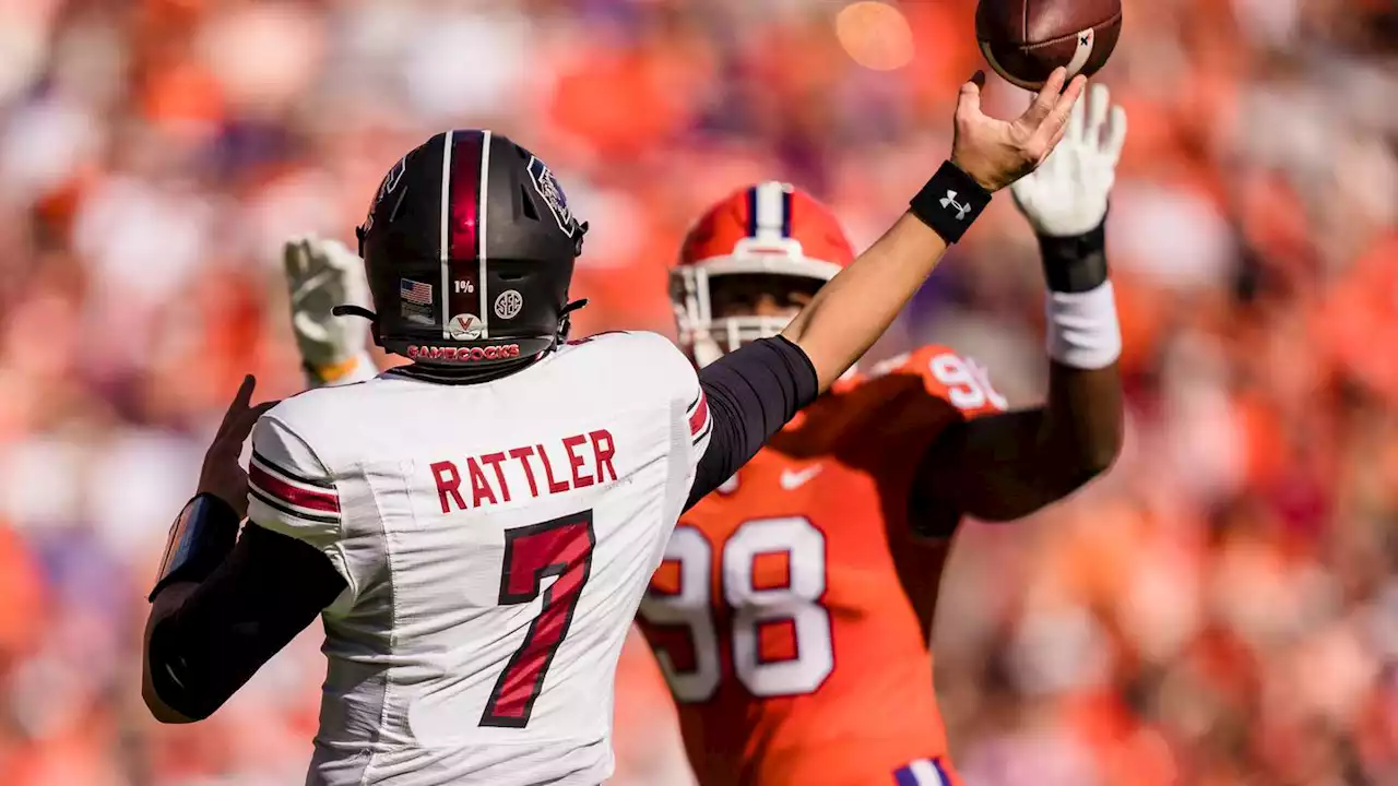 Clemson's College Football Playoff hopes dashed by rival South Carolina in 31-30 loss