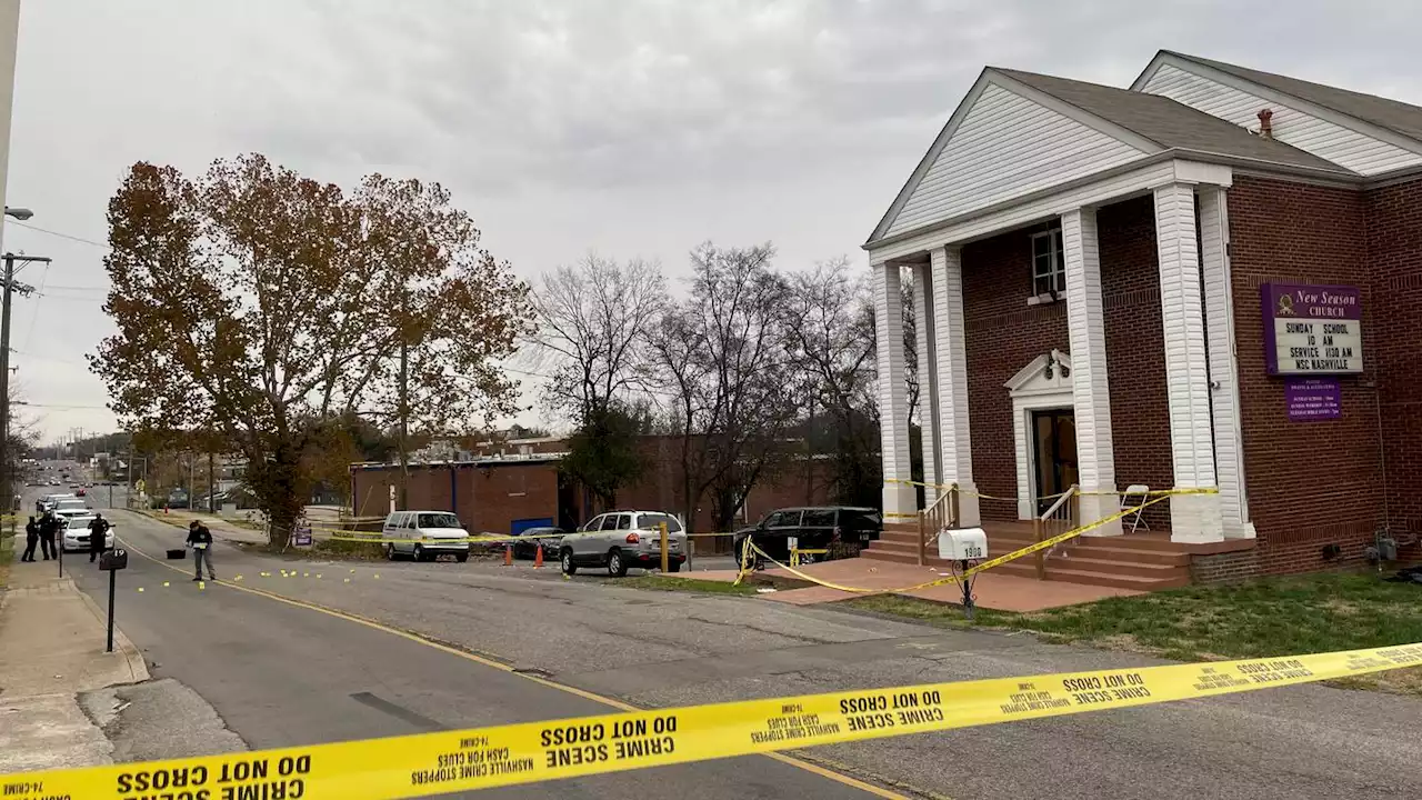 Drive-by shooting injures 2 at funeral at Nashville church