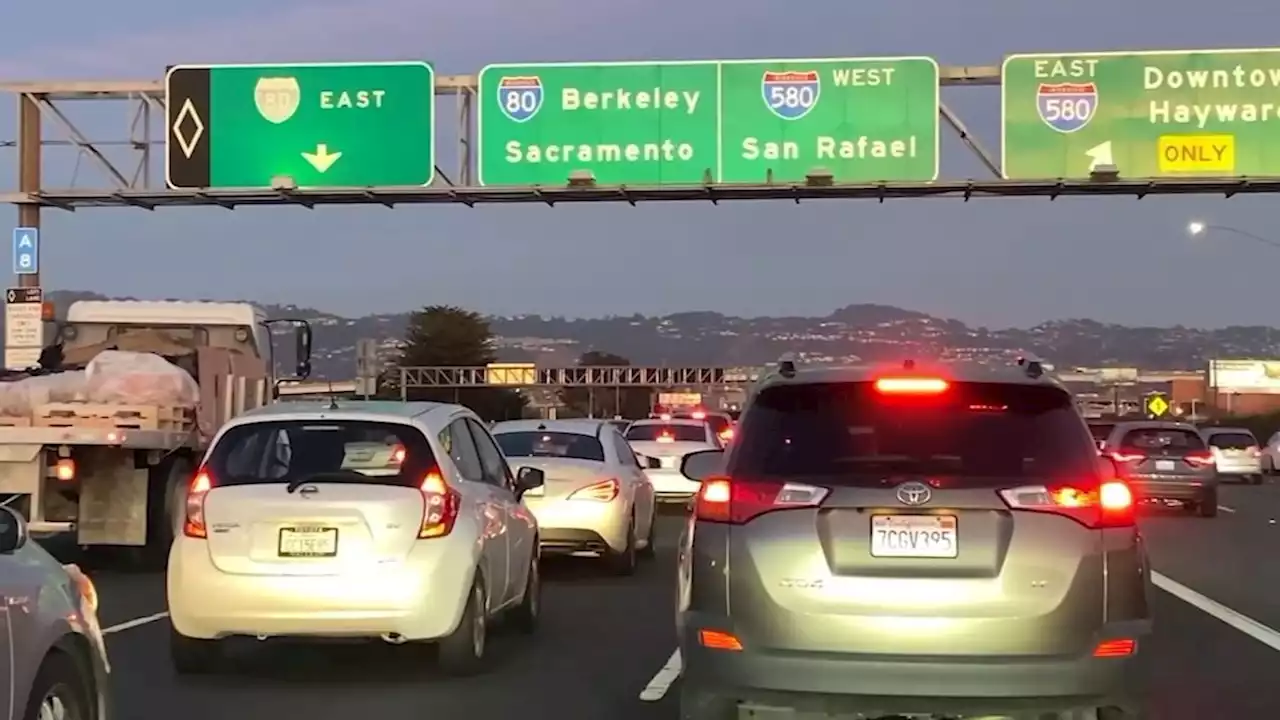 WATCH LIVE: Heading back home to Bay Area? Track holiday traffic along I-80 in East Bay here