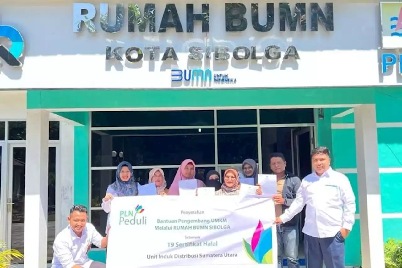 PLN Peduli mendorong Rumah BUMN Sibolga raih sertifikat halal