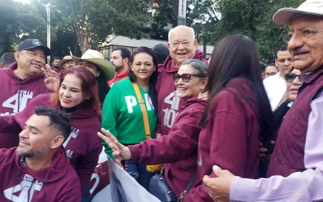 Cambió gobernador de BCS fecha de informe para ir a la marcha con AMLO