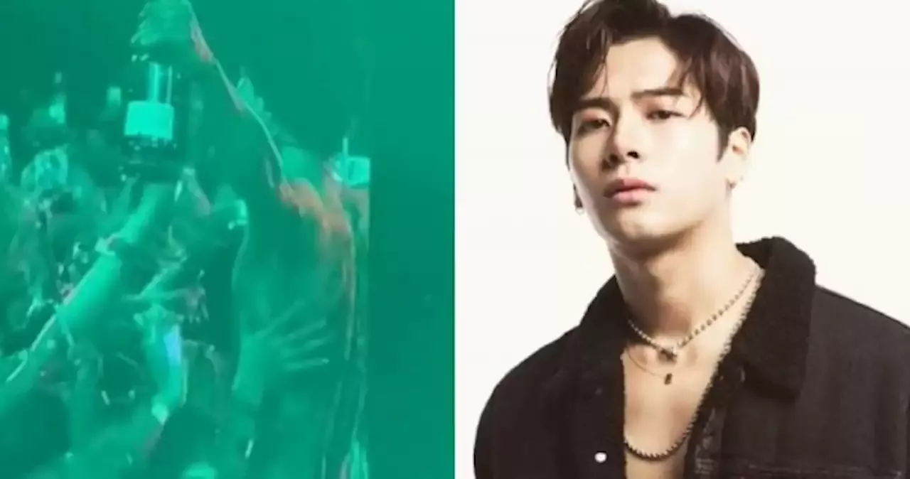 Video) Jackson Wang Allowed Fans Touch His Shirtless Body During
