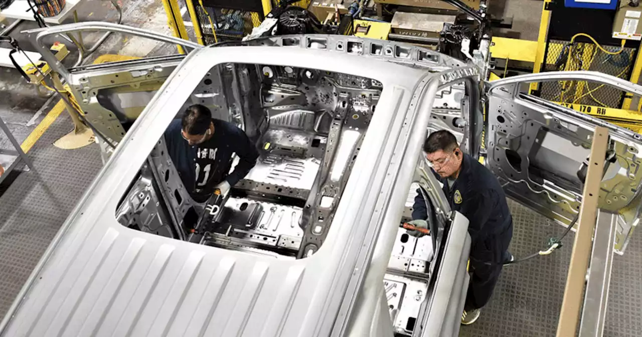 October North American vehicle production tips up about 15%