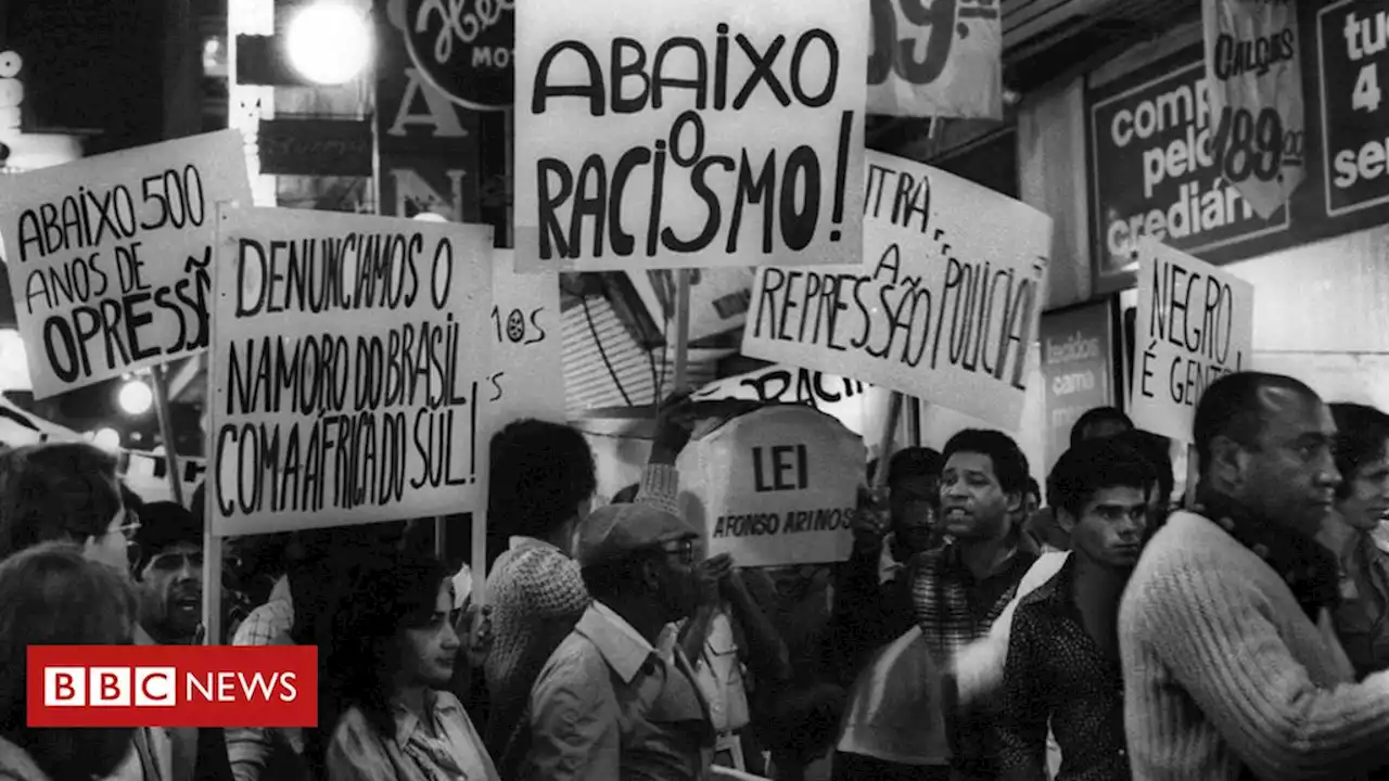 As fotos que mostram como negros combateram o racismo em plena ditadura - BBC News Brasil