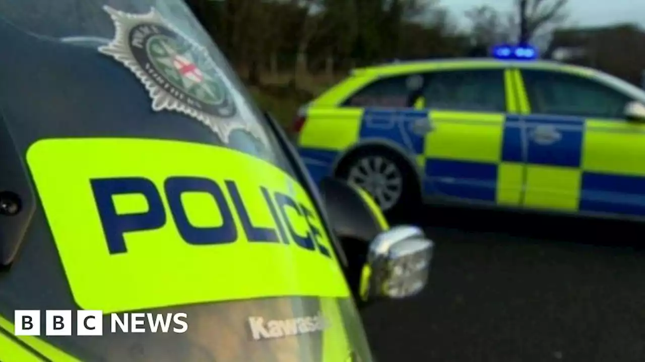 West Belfast: Man taken to hospital after masked men burgle home