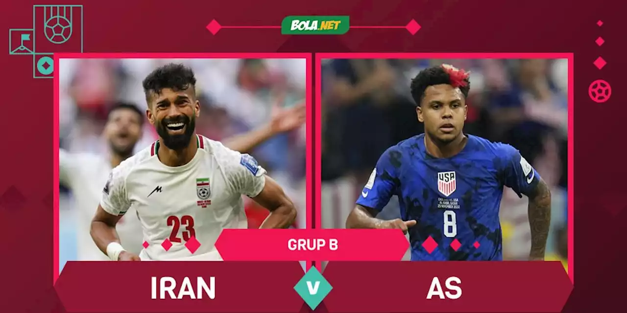 Prediksi Piala Dunia: Iran vs Amerika Serikat 30 November 2022 - Bola.net