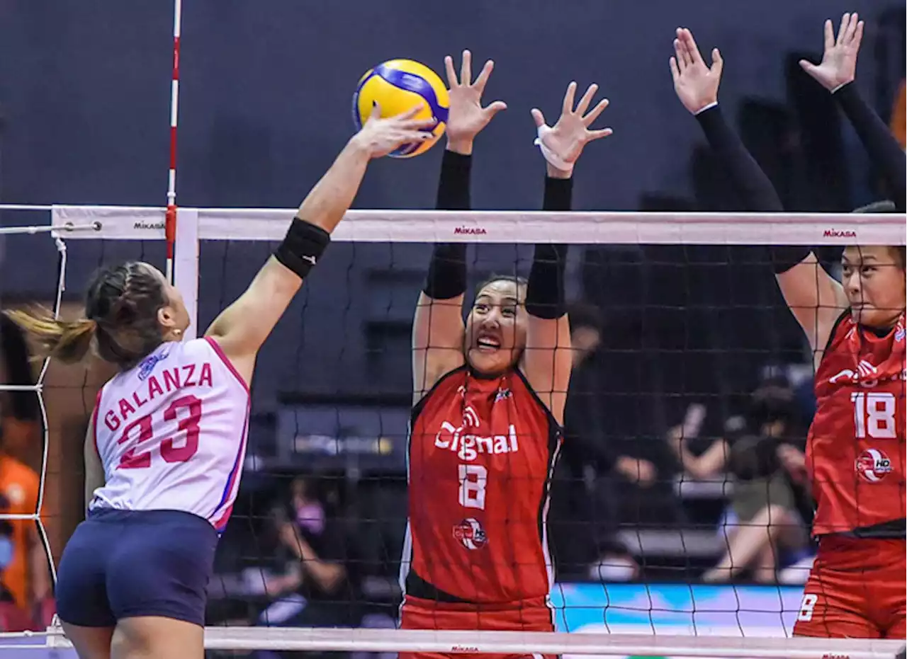 HD Spikers stun Cool Smashers, zero in on finals - BusinessMirror