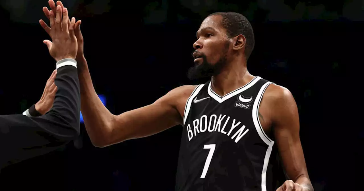 Kevin Durant and Seth Curry combine for 60 points in Nets' win over Blazers