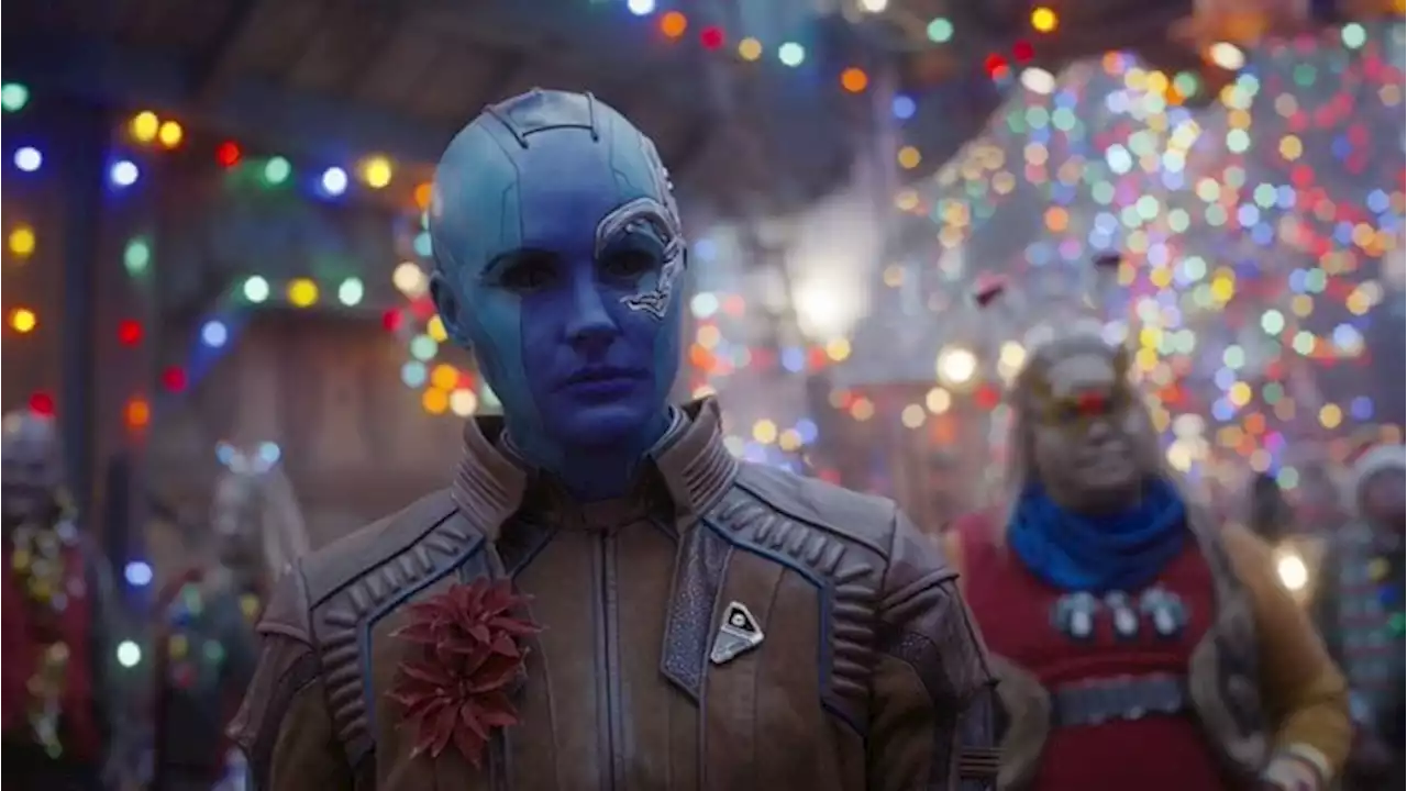 James Gunn on How Nebula Got Rocket's Gift in GotG Holiday Special