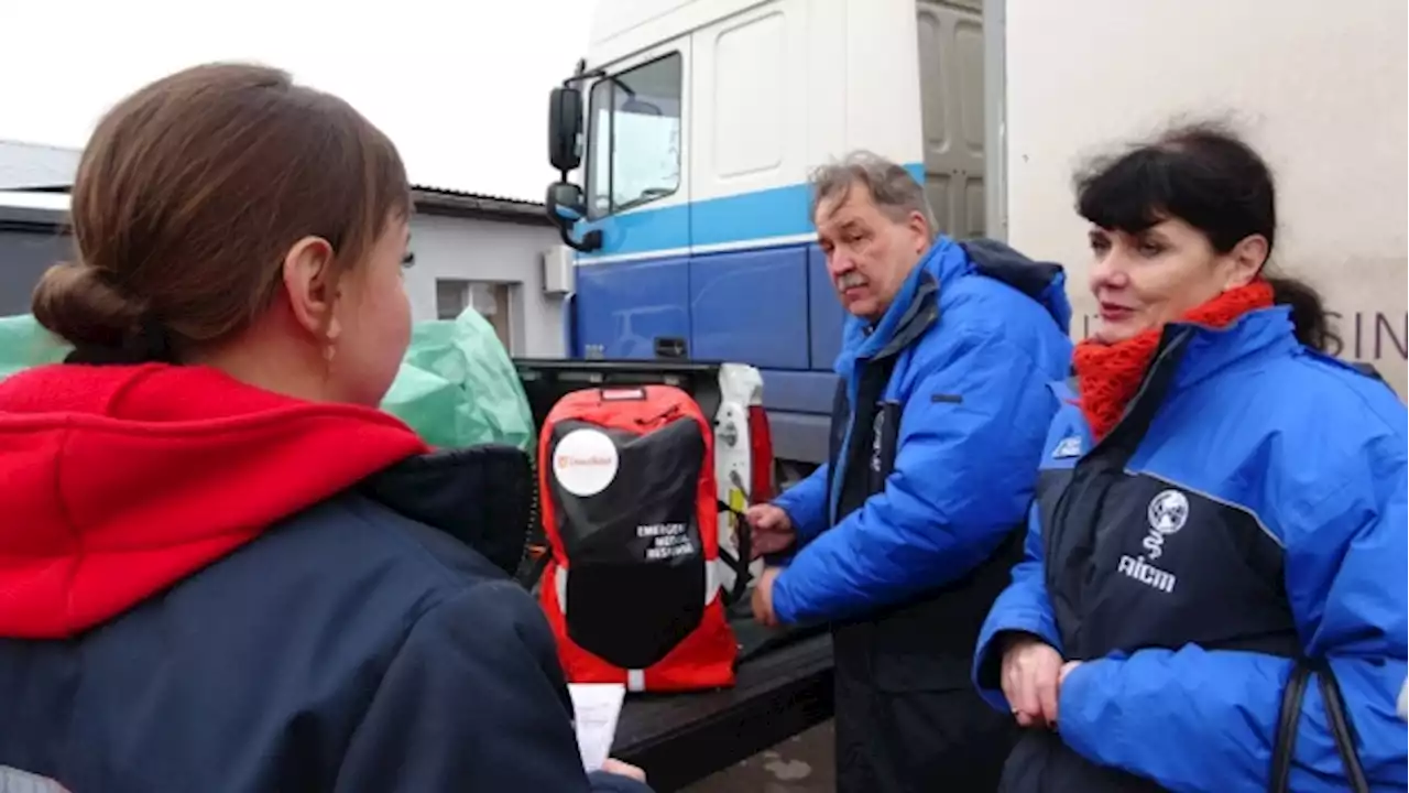 Aid group with Canadian funding leads mission to deliver medical supplies in Ukraine