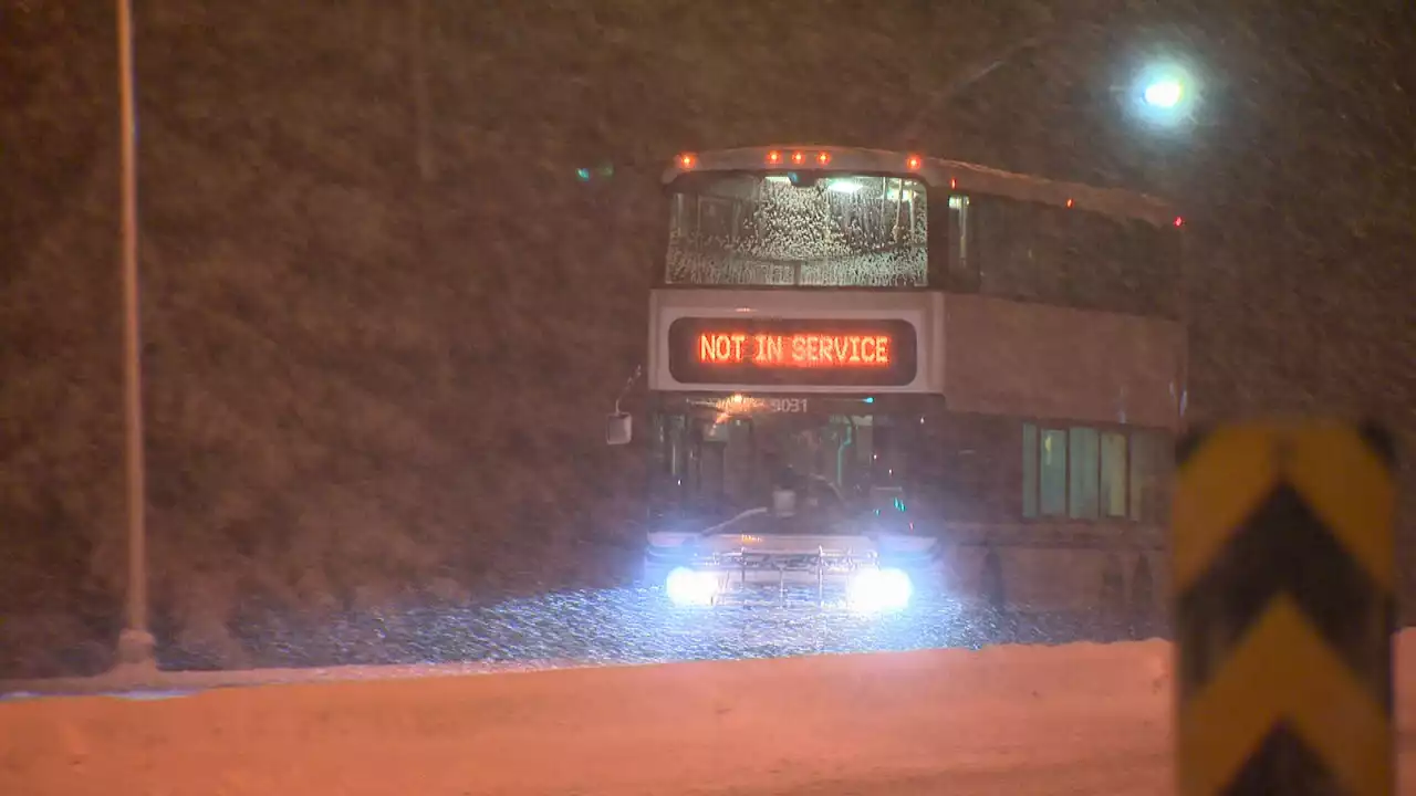 BC Transit may cancel Victoria buses due to snow