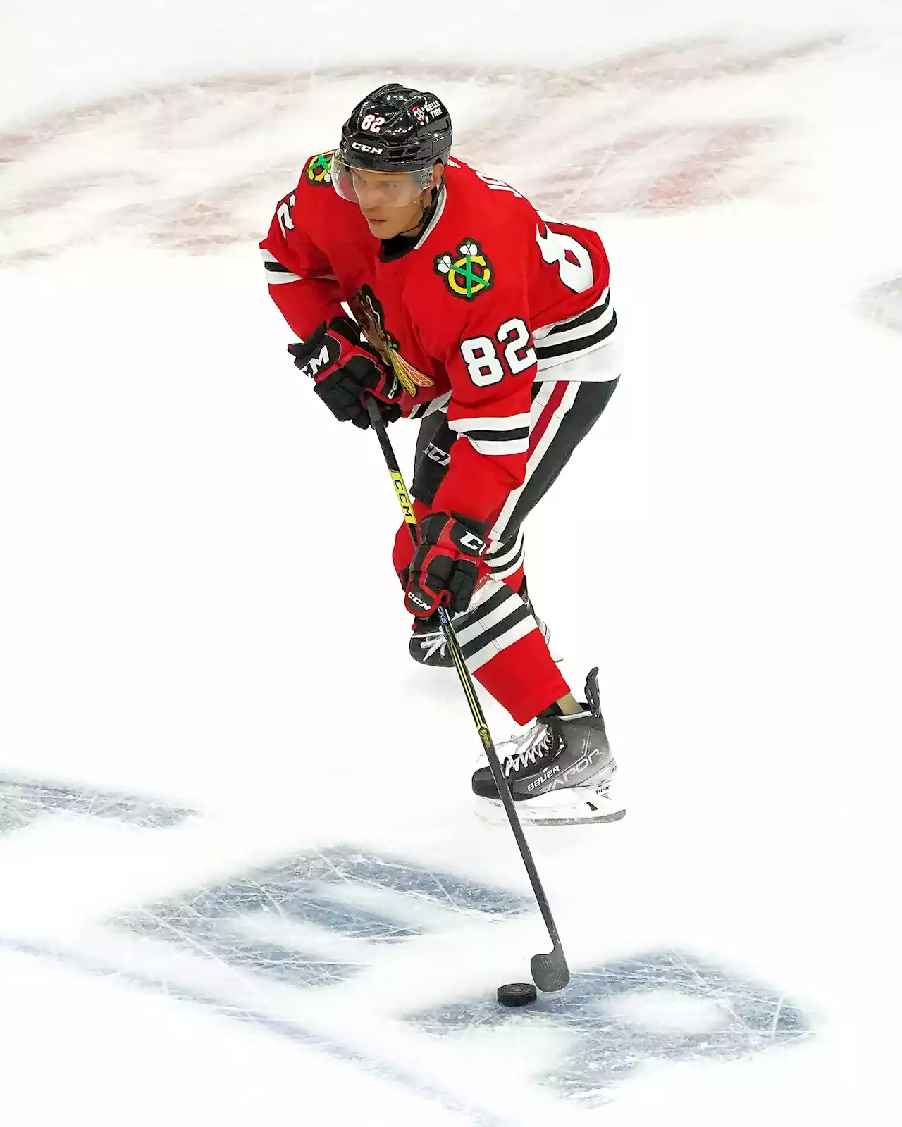 What the Blackhawks learned about Caleb Jones while brother Seth was injured