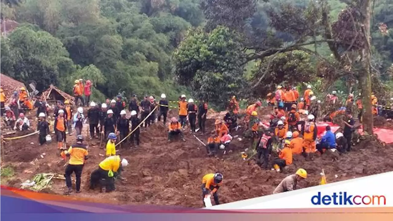 Gempa-Longsor di Cianjur, 11 Orang Masih Hilang