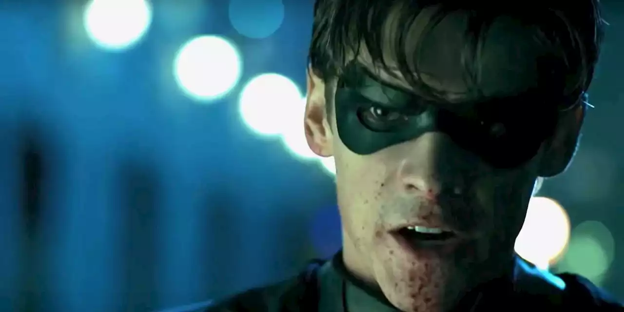 Titans star reacts to fan obsession with Nightwing's butt