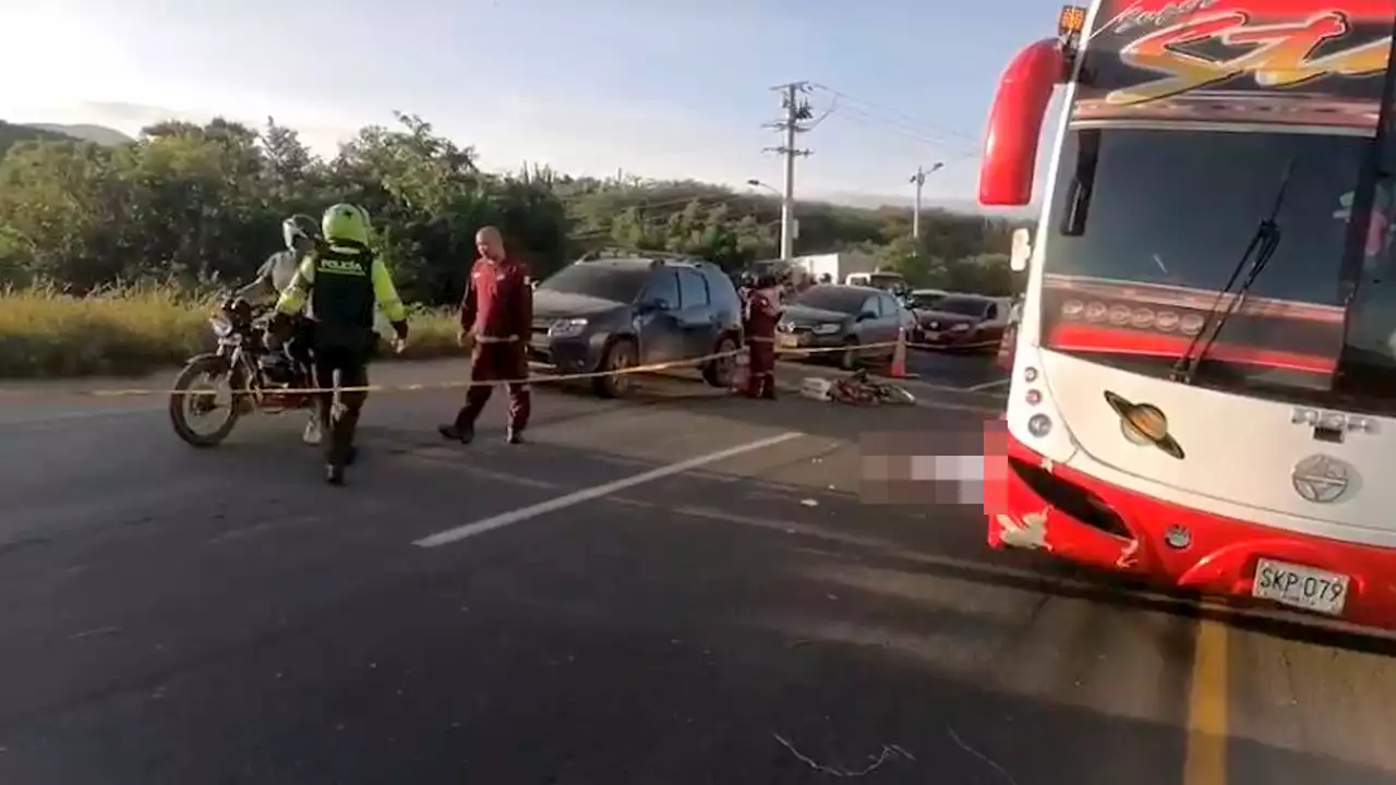 Hombre murió tras ser atropellado por un bus en Santa Marta