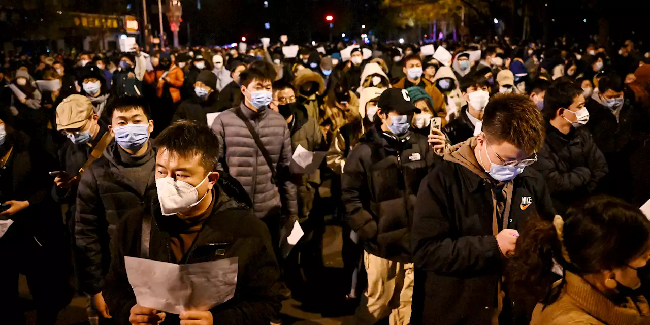 «Xi Jinping, démission» : les manifestations éclatent en Chine contre la politique zéro-Covid