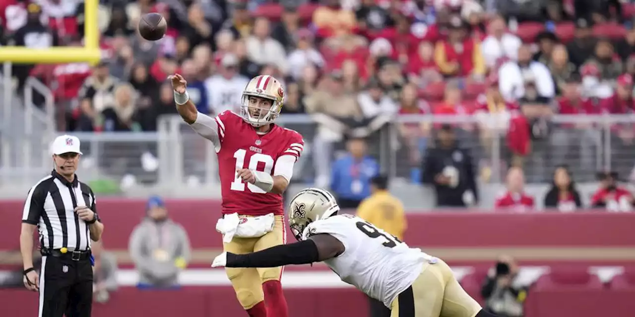 49ers top Saints 13-0, first to blank New Orleans since 2001