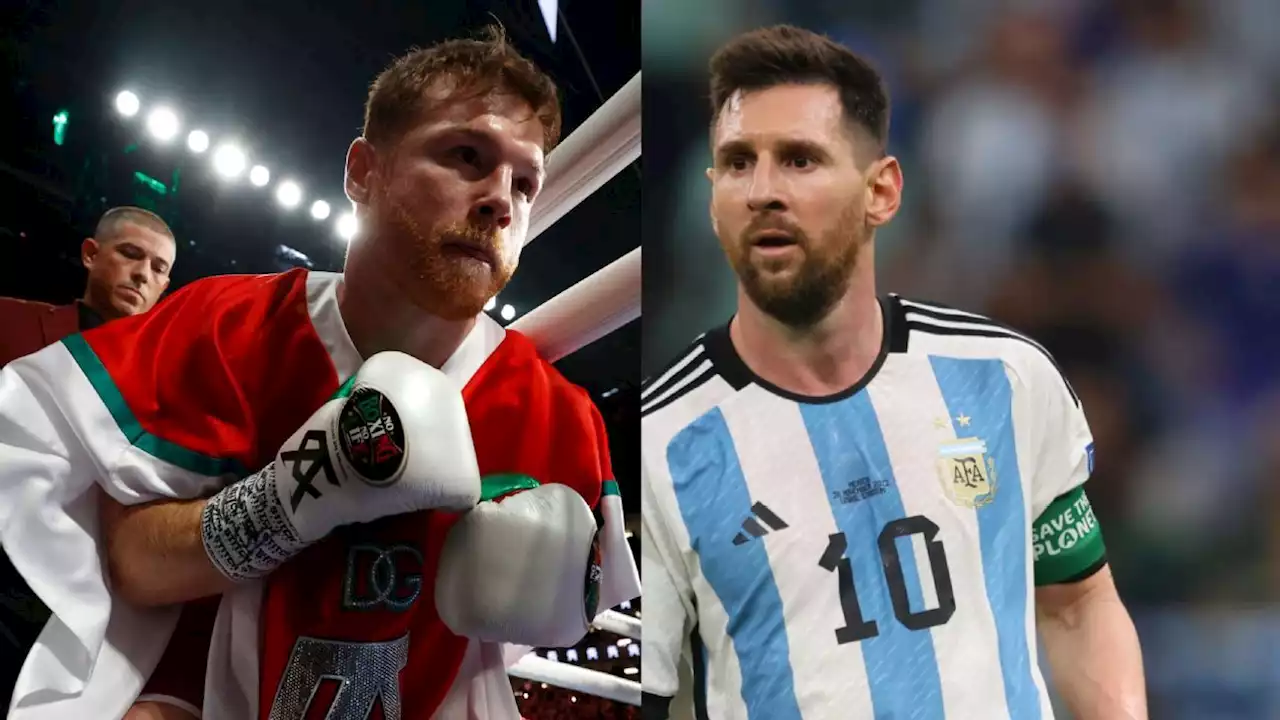 Canelo Álvarez a Messi: 'Que le pida a Dios que no me lo encuentre'