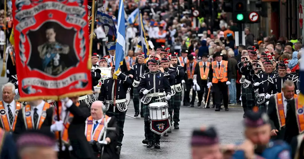 Glasgow Orange walk needed more than 900 police officers on patrol