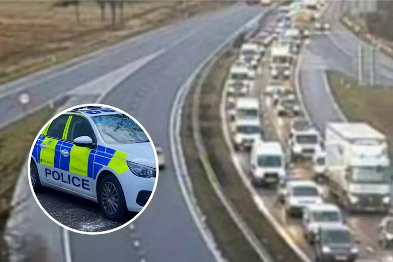 Police provide update on multi-vehicle crash causing major delays on M8