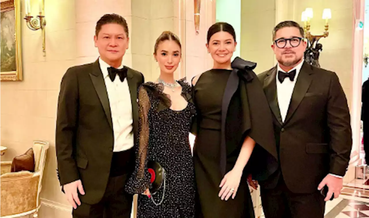 Heart Evangelista attends Paris debutante ball where Atasha Muhlach represented the Philippines