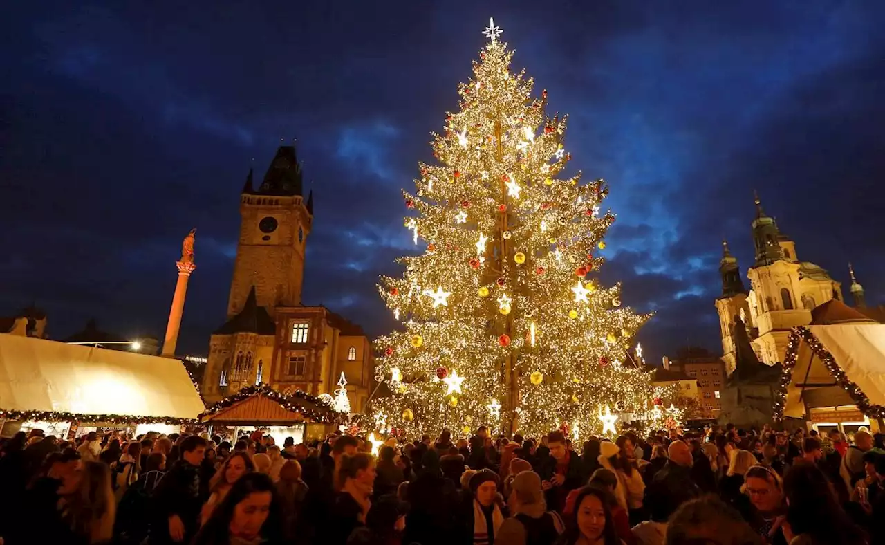 Prague’s Christmas market returns, but with fewer lights